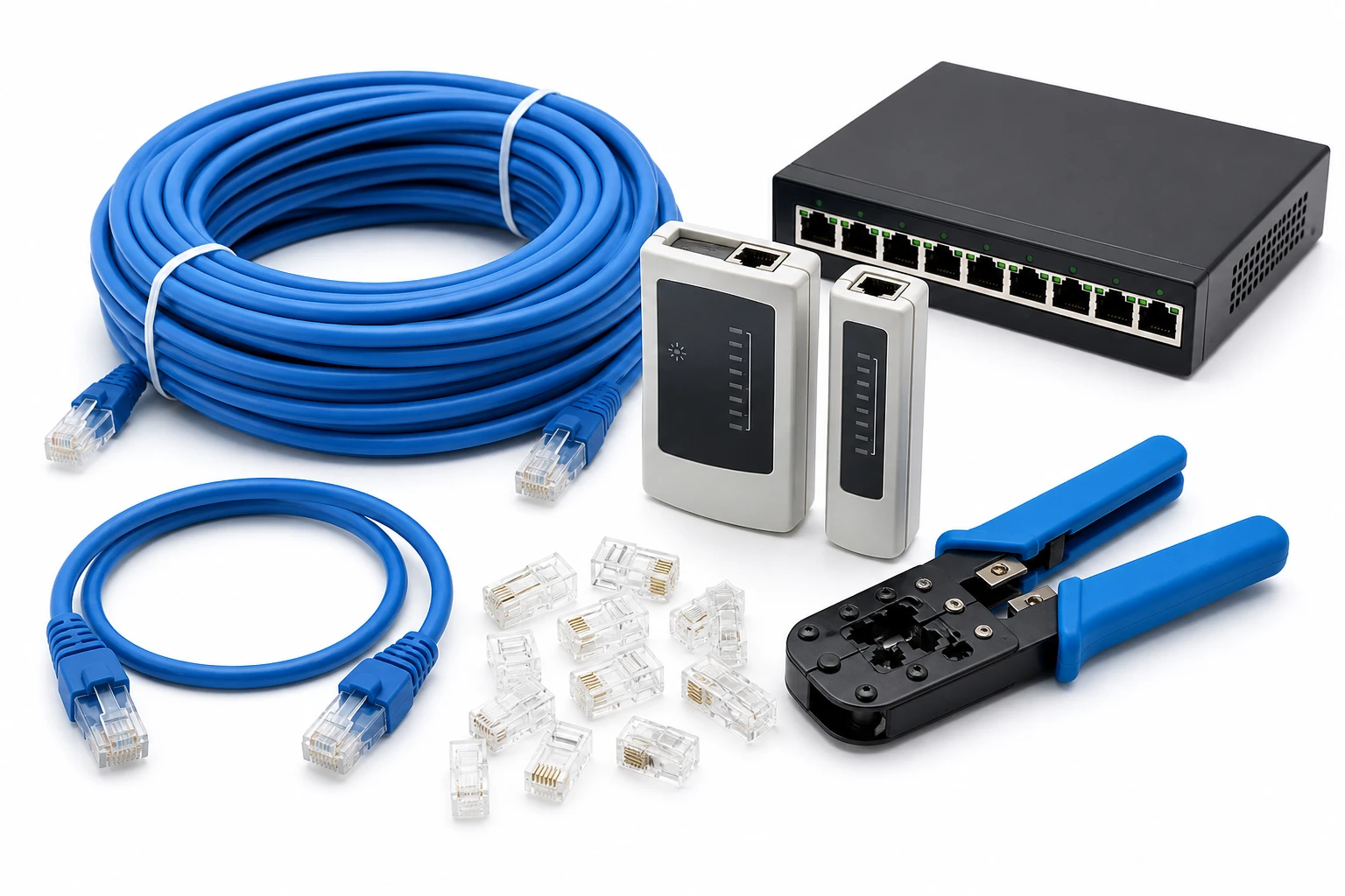 راهنمای خرید کابل شبکه؛ Cat5e، Cat6 یا Cat6a؟